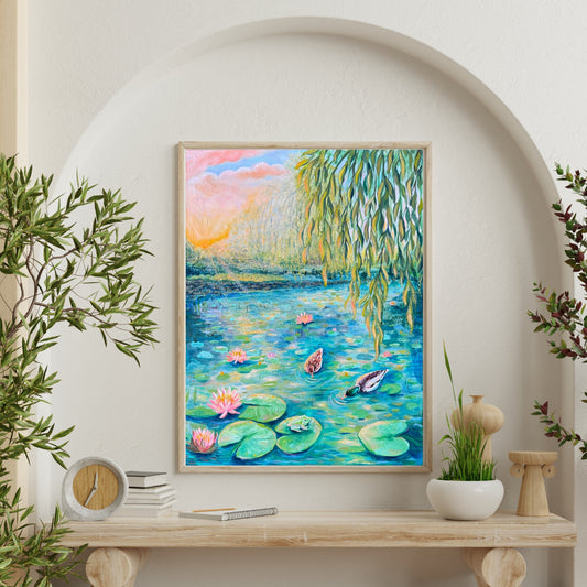 Where Peace Flows Fine Art Print
