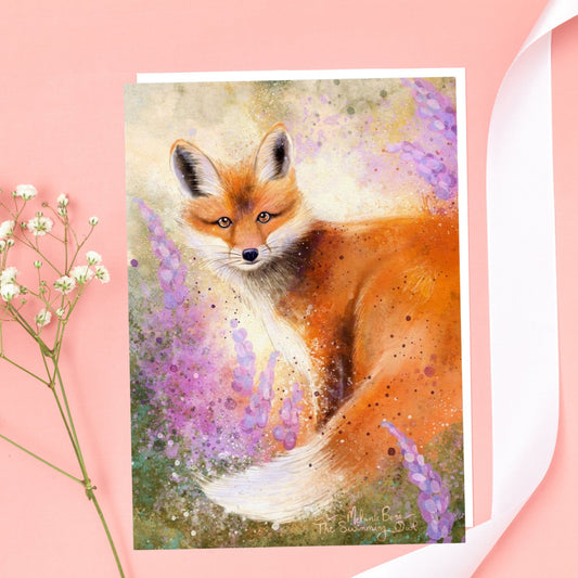 Woodland Fox Greeting Card