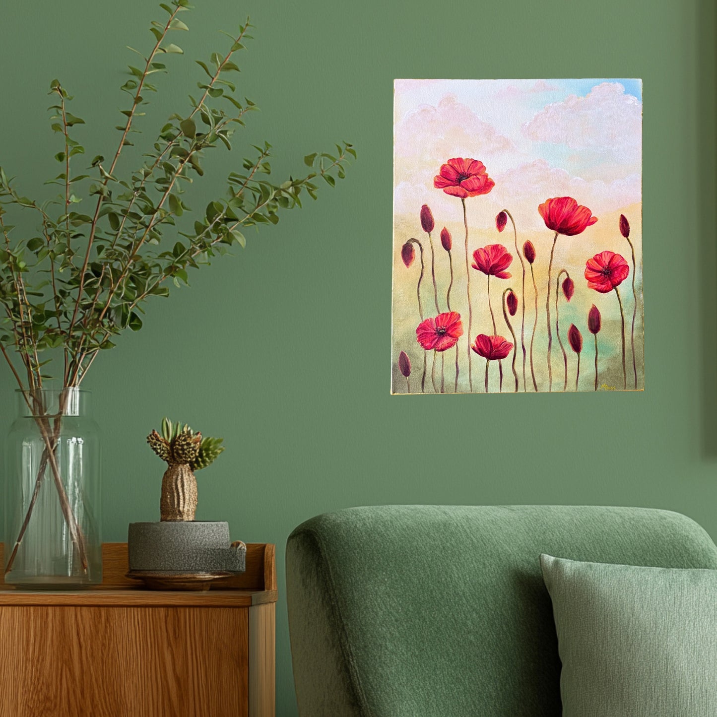 Wild At Heart - 16x20 Inches on Canvas