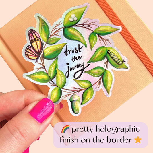 Butterfly Sticker | Trust The Journey
