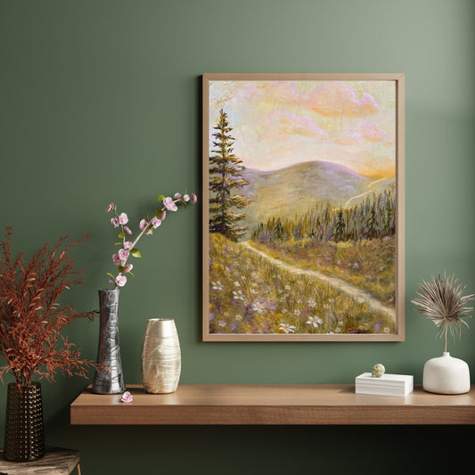 Where Light Wanders Fine Art Print