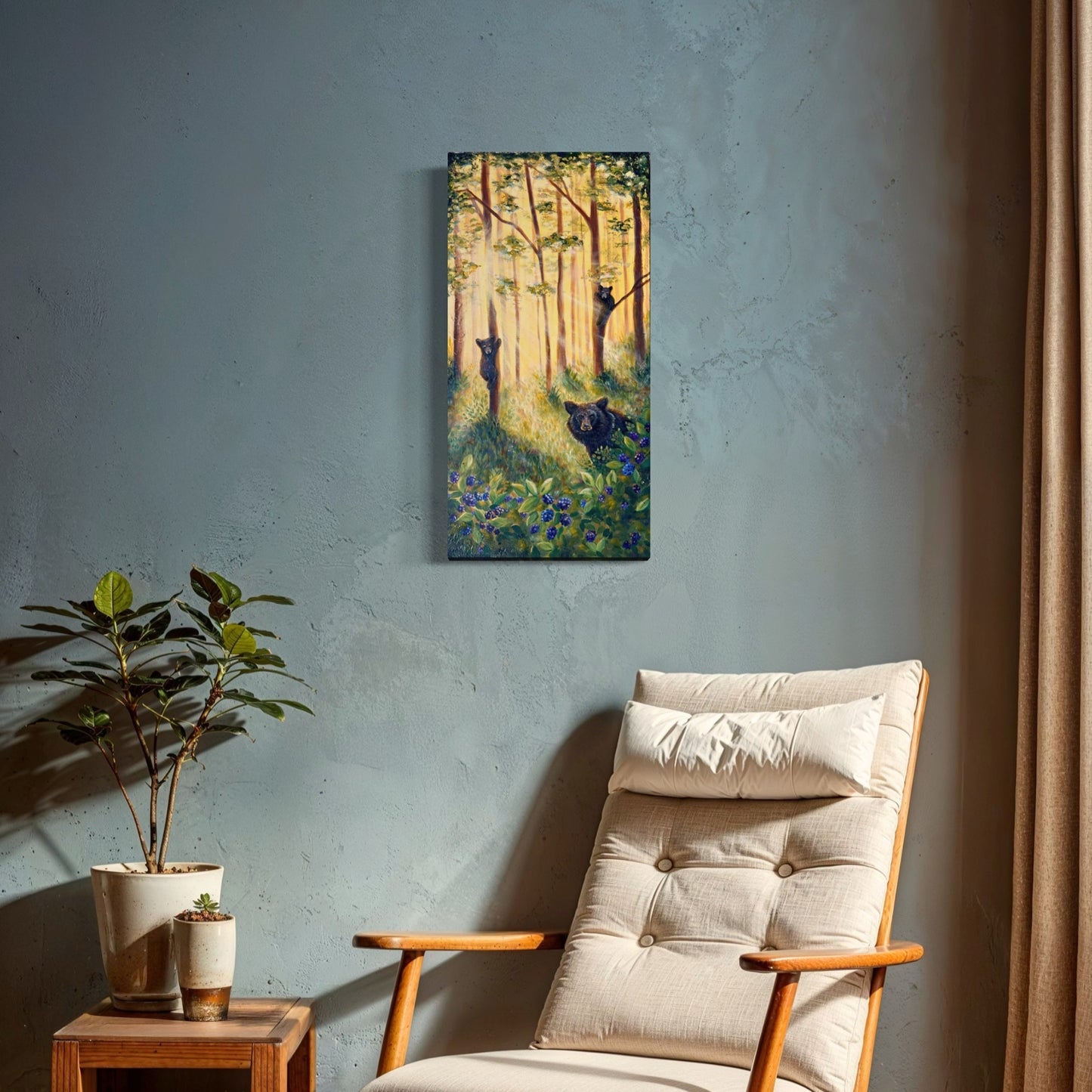 Her Wild Heart - 12x24 Inches on Canvas