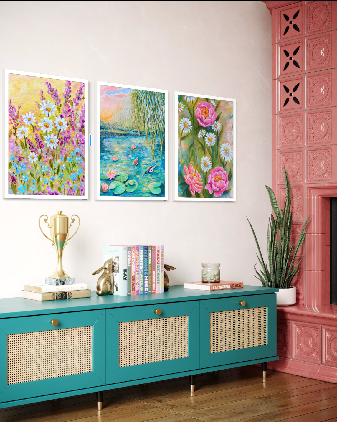 Dreaming in Petals Fine Art Print