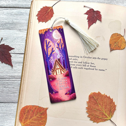 Woodland Cottage Bookmark