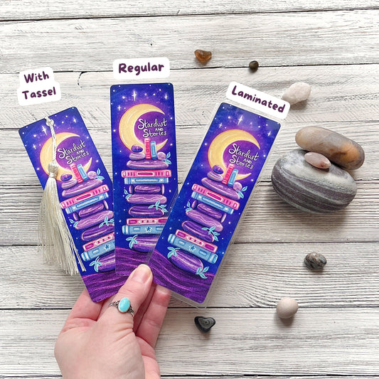 Stardust + Stories Bookmark