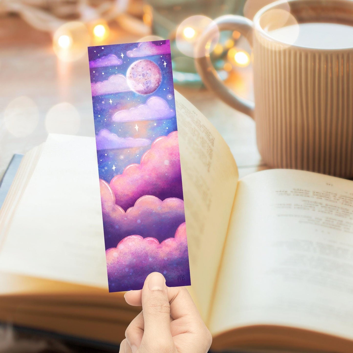 Dreamy Clouds Bookmark