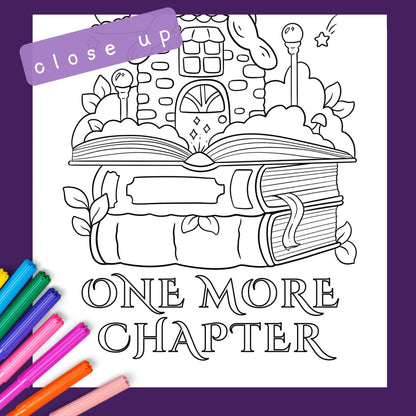 Storybook Coloring Page Download