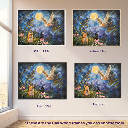 Under The Same Moon Fine Art Print