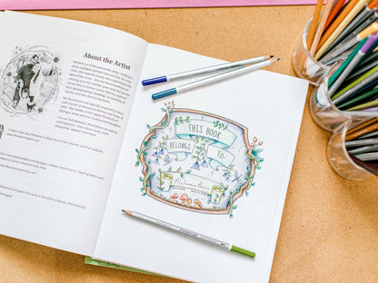 Whimsical Woodland Coloring Book