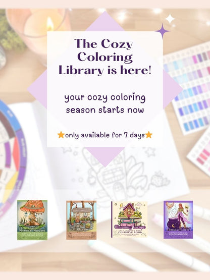 ⭐️ Cozy Coloring Library 🖍️