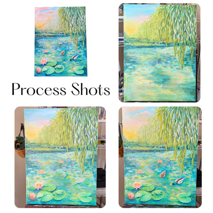 Where Peace Flows - 18x24 Inches on Canvas