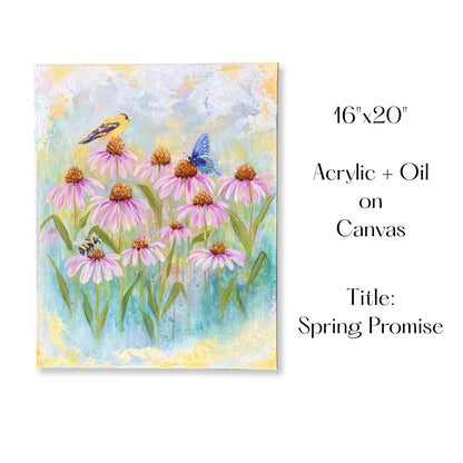 Spring Promise - 16x20 Inches on Canvas