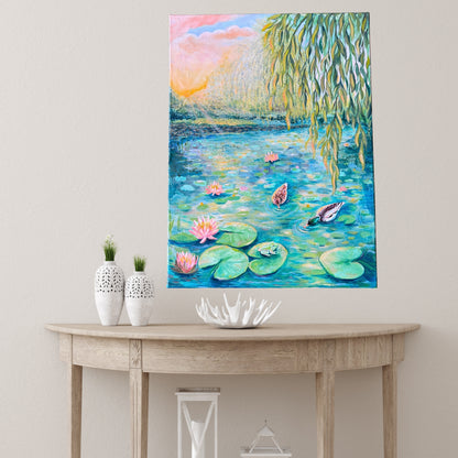Where Peace Flows - 18x24 Inches on Canvas