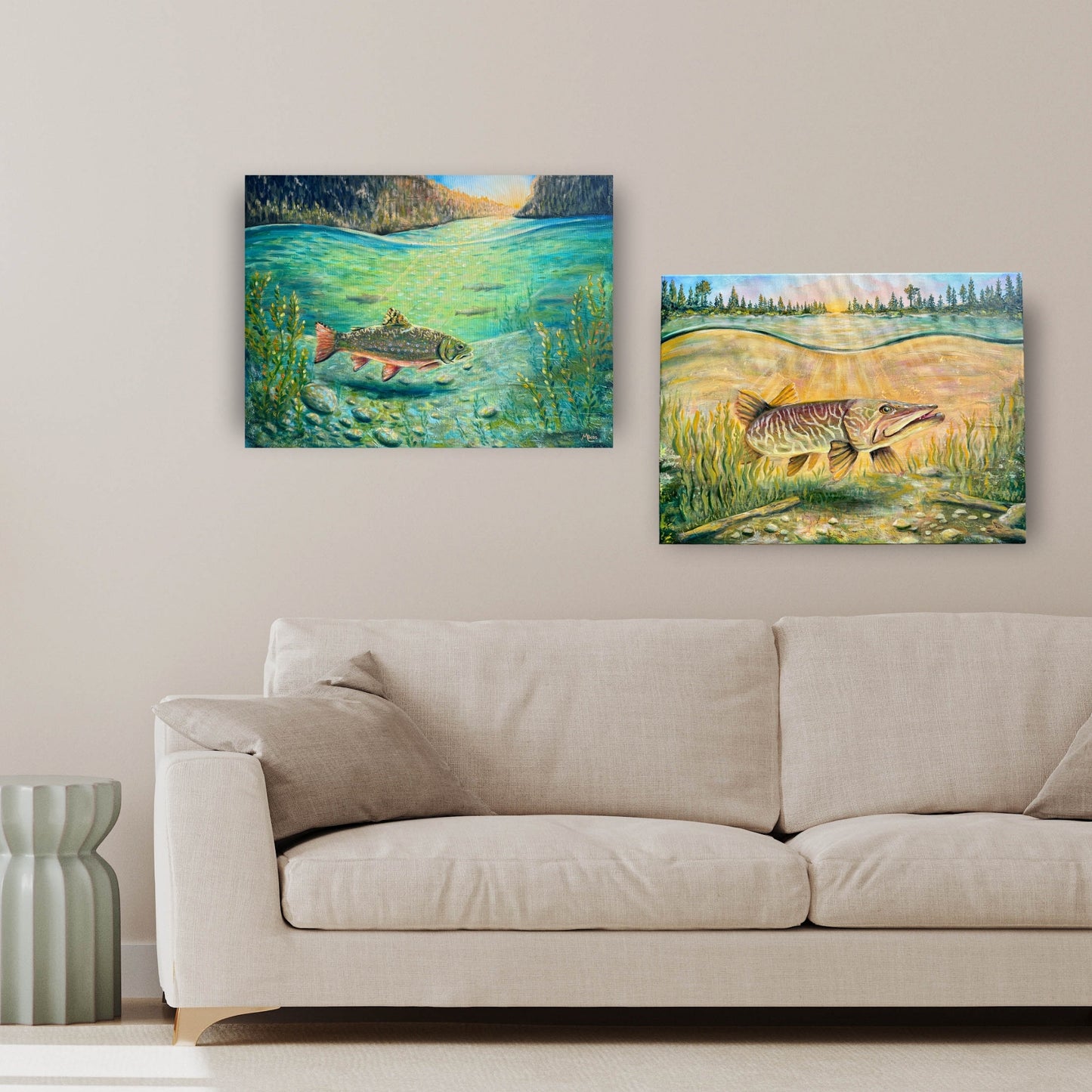 First Light Hunter - 18x24 Inches on Canvas
