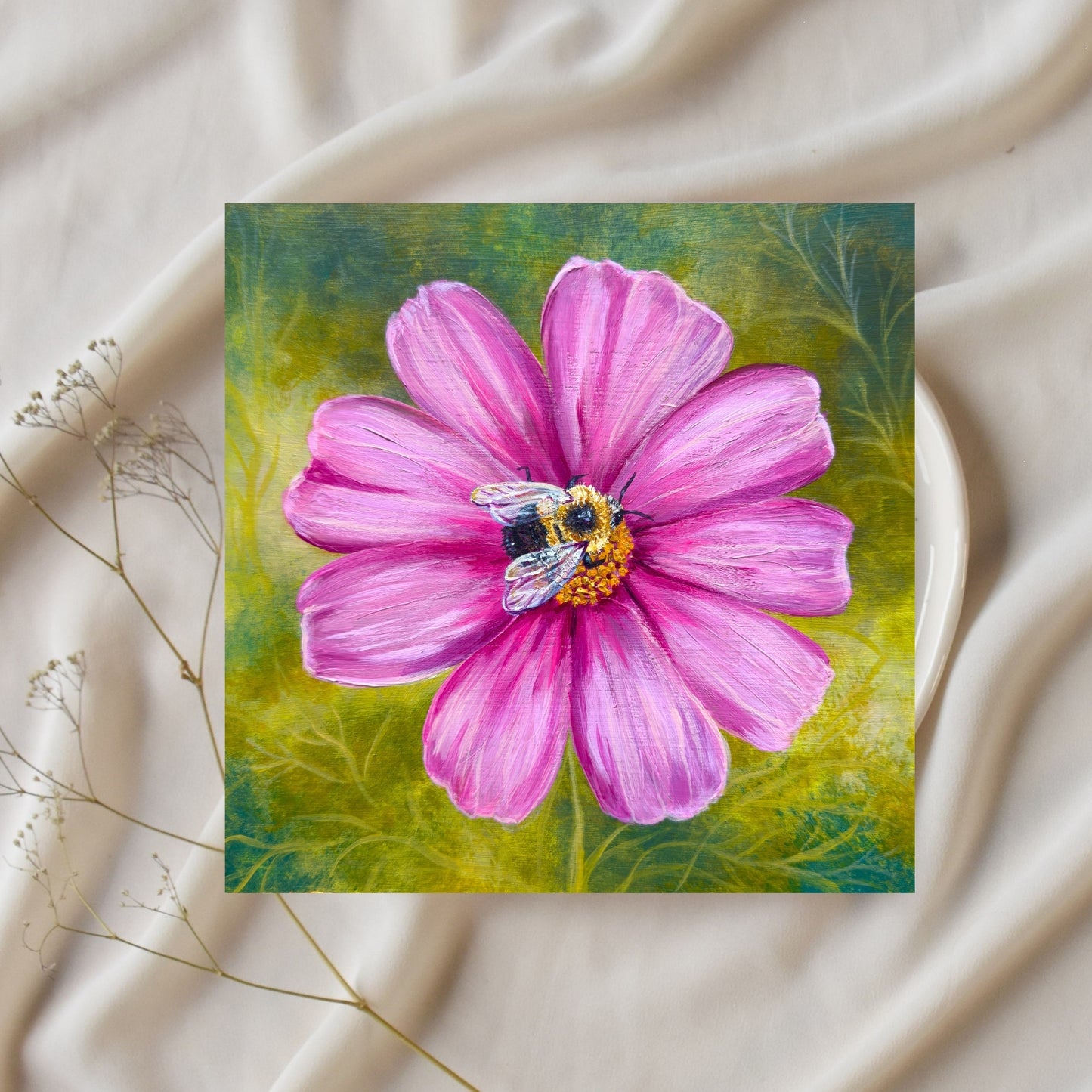 Cosmic Bee Fine Art Print