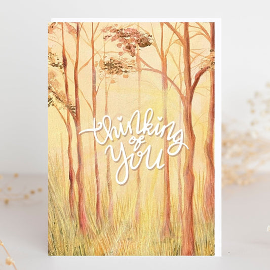 Thinking Of You - Golden Hour Greeting Card