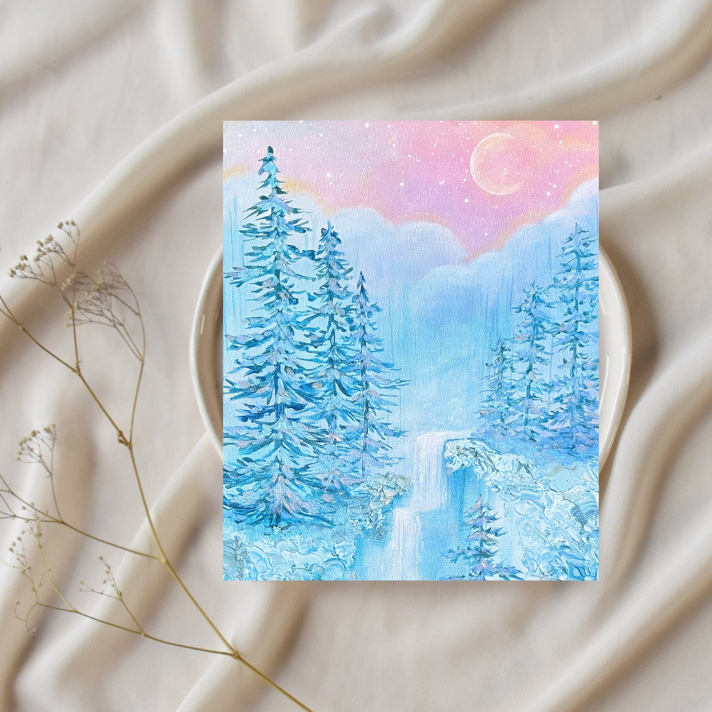 Winter Dreamfall Fine Art Print