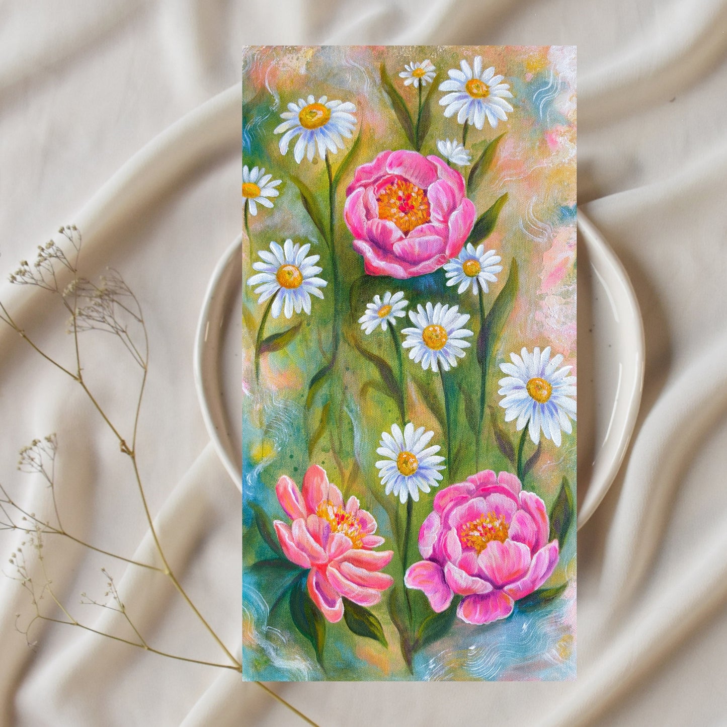 Dreaming in Petals Art Print - FULL SIZE UNFRAMED
