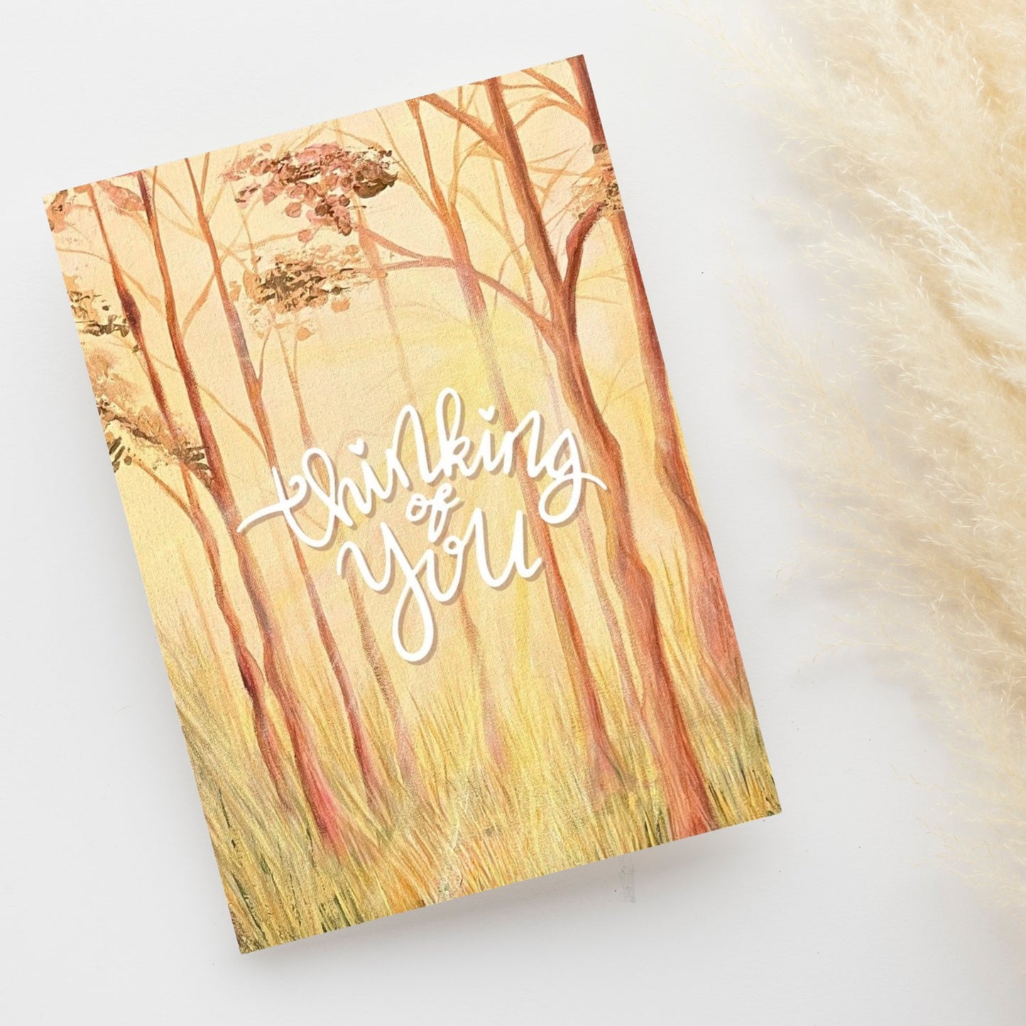 Thinking Of You - Golden Hour Greeting Card