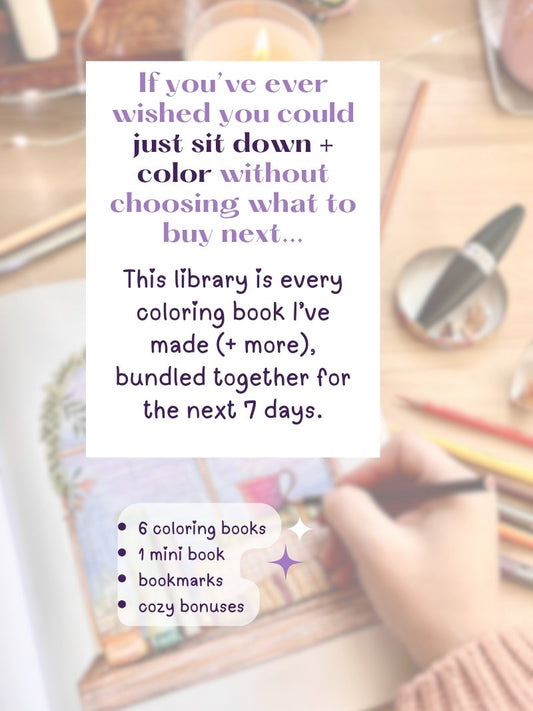 ⭐️ Cozy Coloring Library 🖍️