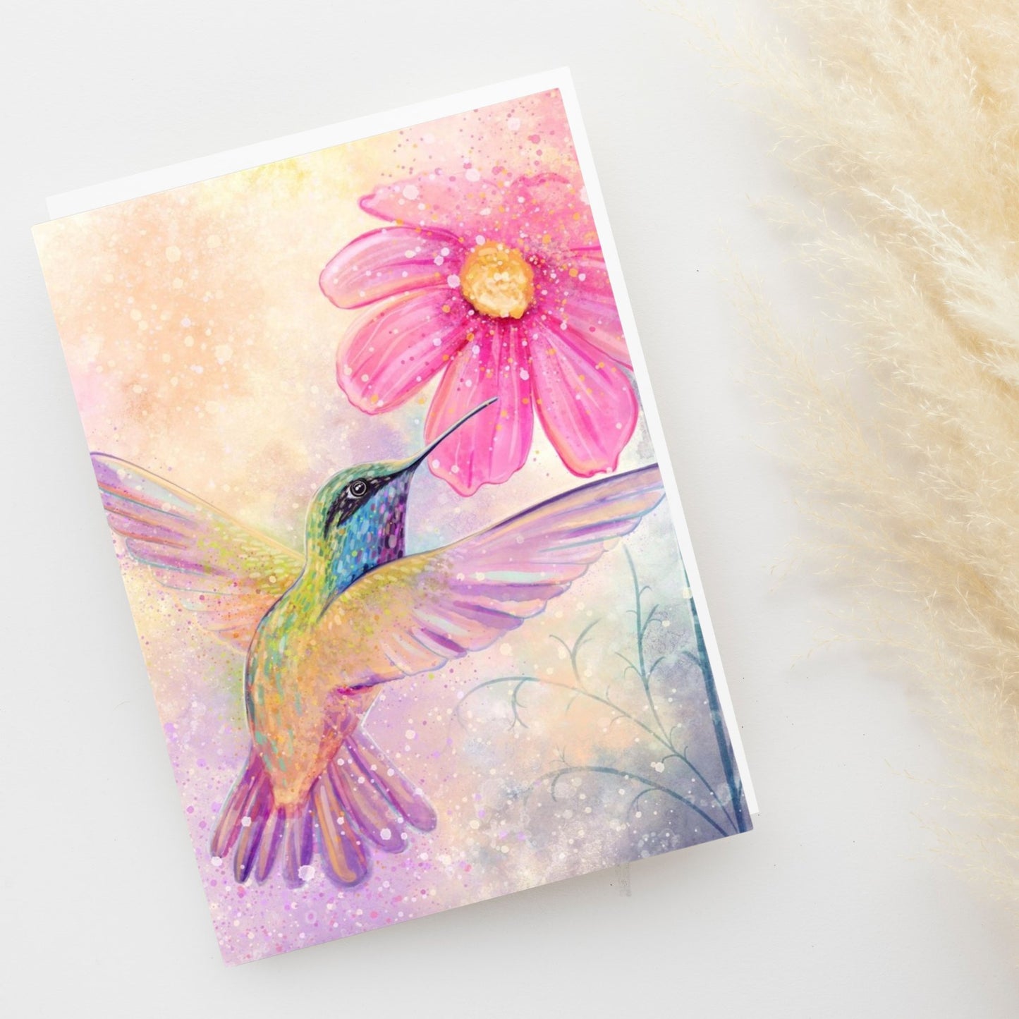 Hummingbird Greeting Card