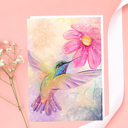 Hummingbird Greeting Card