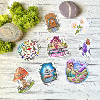 StoryBook House Sticker