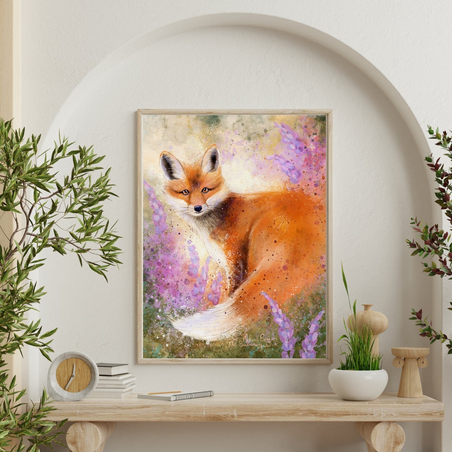 Whimsical Fox Fine Art Print
