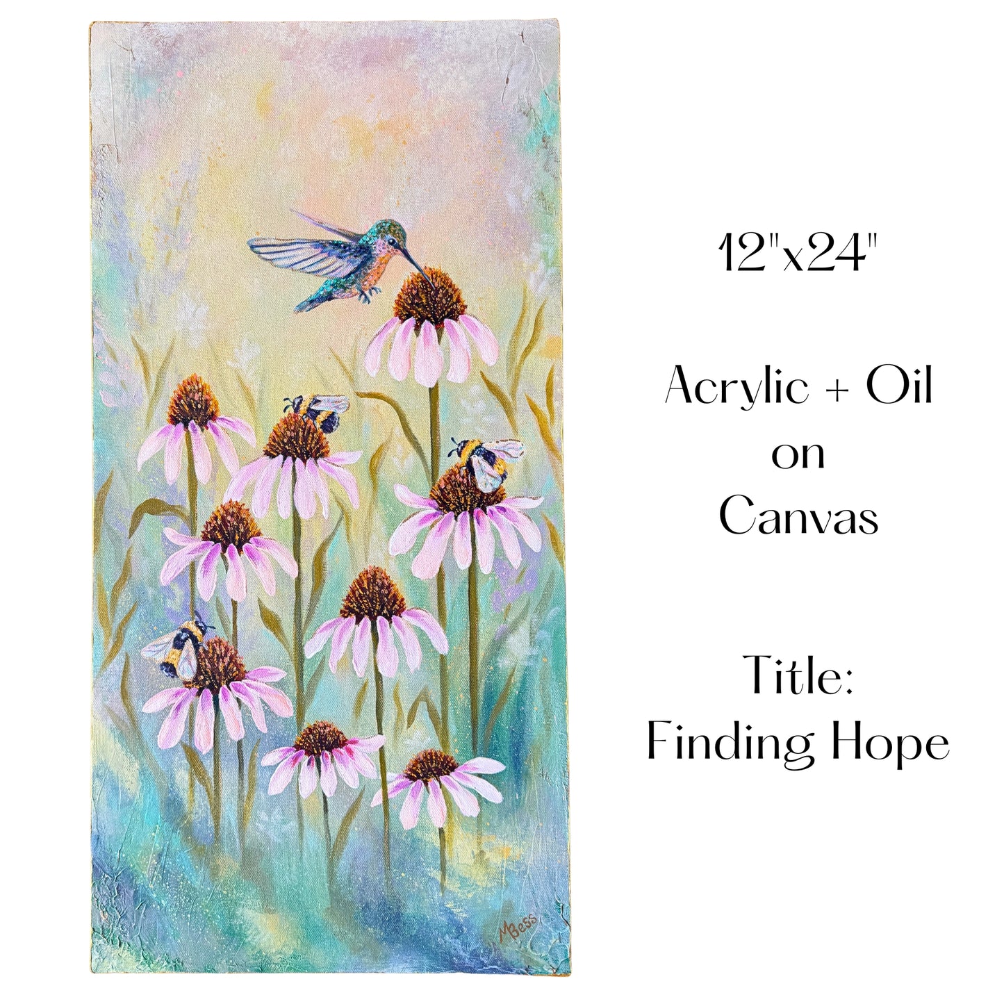 Finding Hope - 12x24 Inches on Canvas