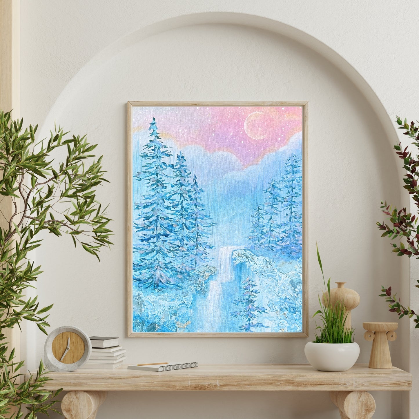 Winter Dreamfall Fine Art Print