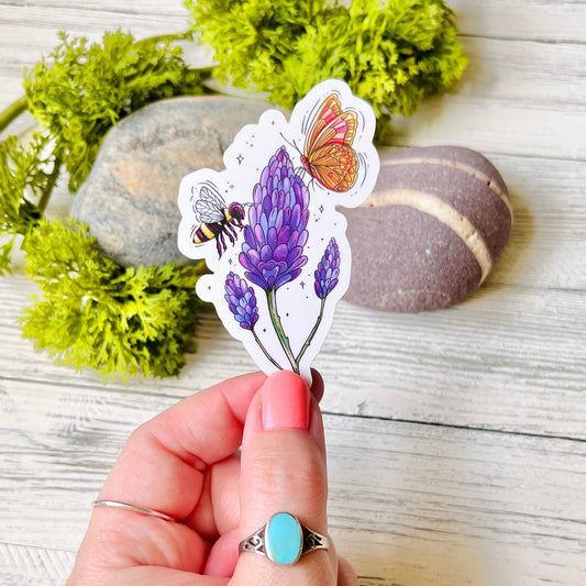 🐝 Bee + Butterfly Sticker 🦋