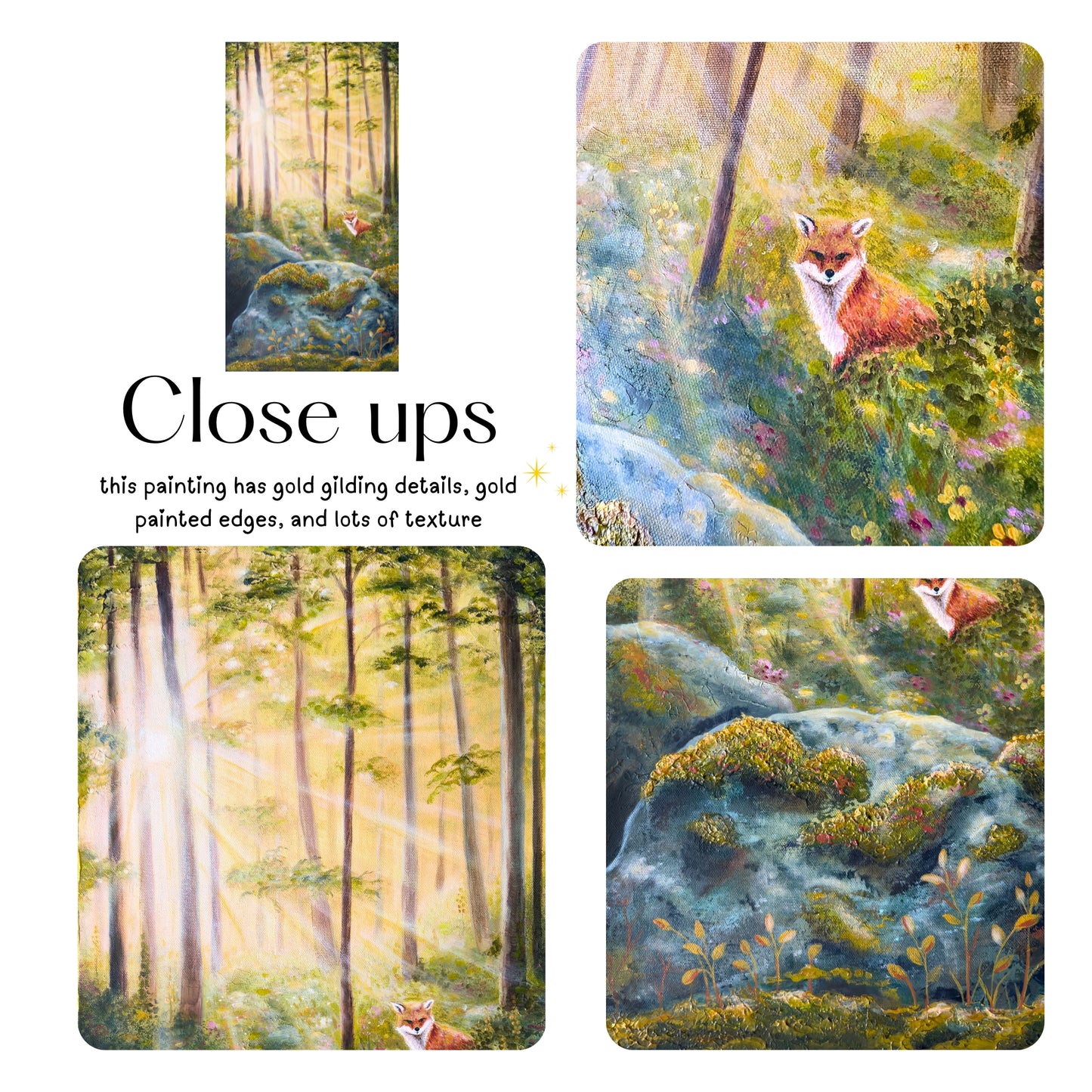Her Wild Woodland - 12x24 Inches on Canvas