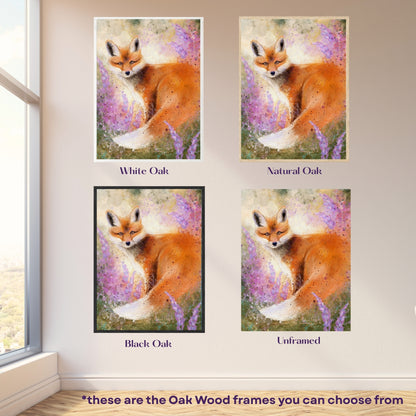 Whimsical Fox Fine Art Print