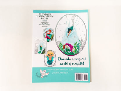 Mermaid Coloring Book For Adults