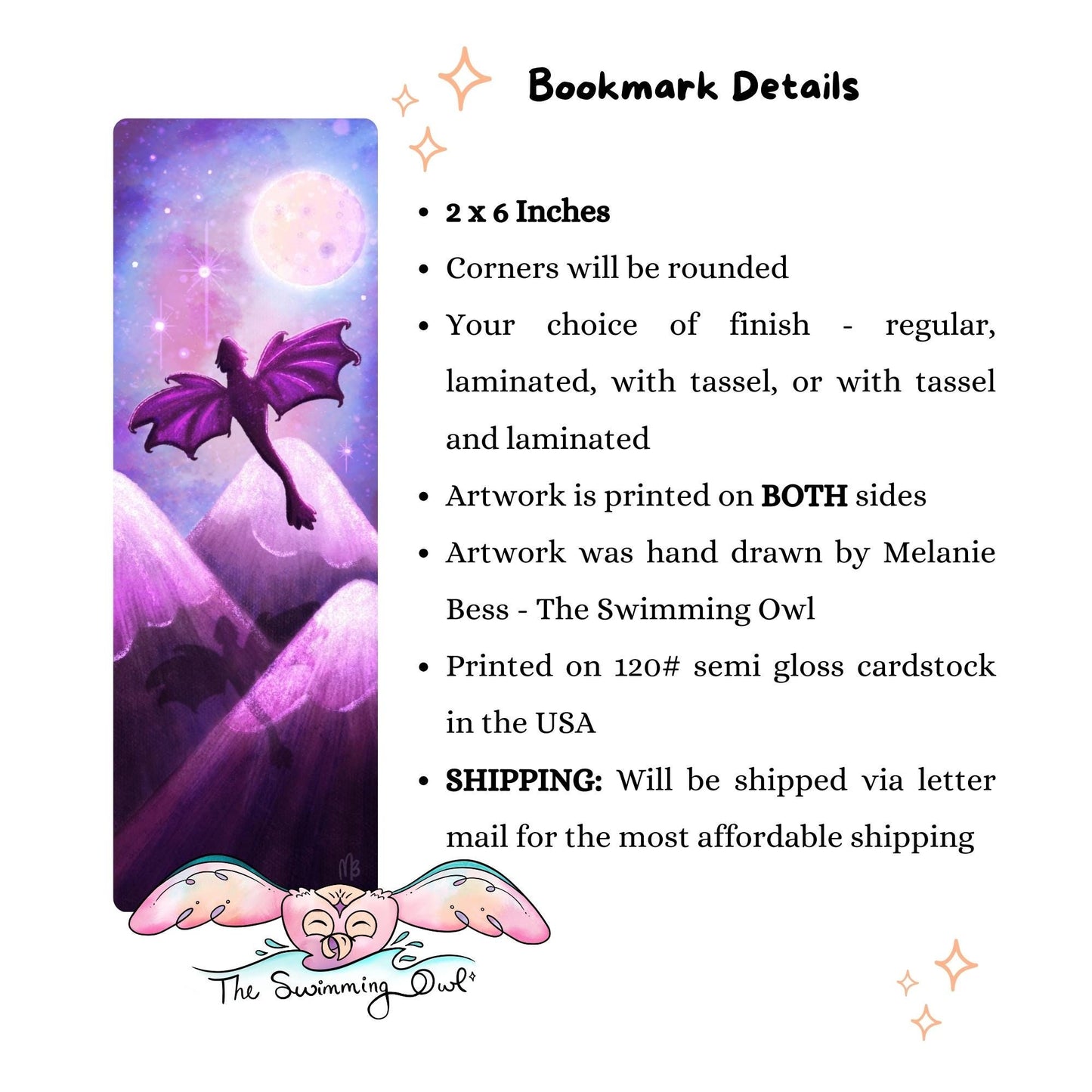 Dragon Flight Bookmark