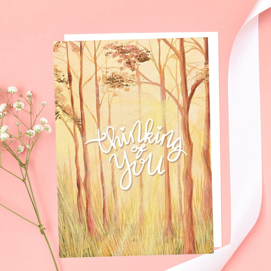 Thinking Of You - Golden Hour Greeting Card