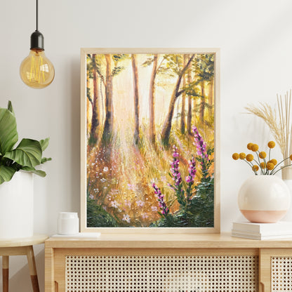Evening Meadow Fine Art Print