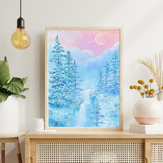 Winter Dreamfall Fine Art Print