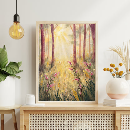 Morning Meadow Fine Art Print