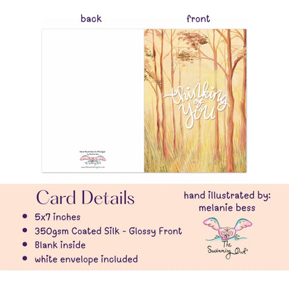 Thinking Of You - Golden Hour Greeting Card