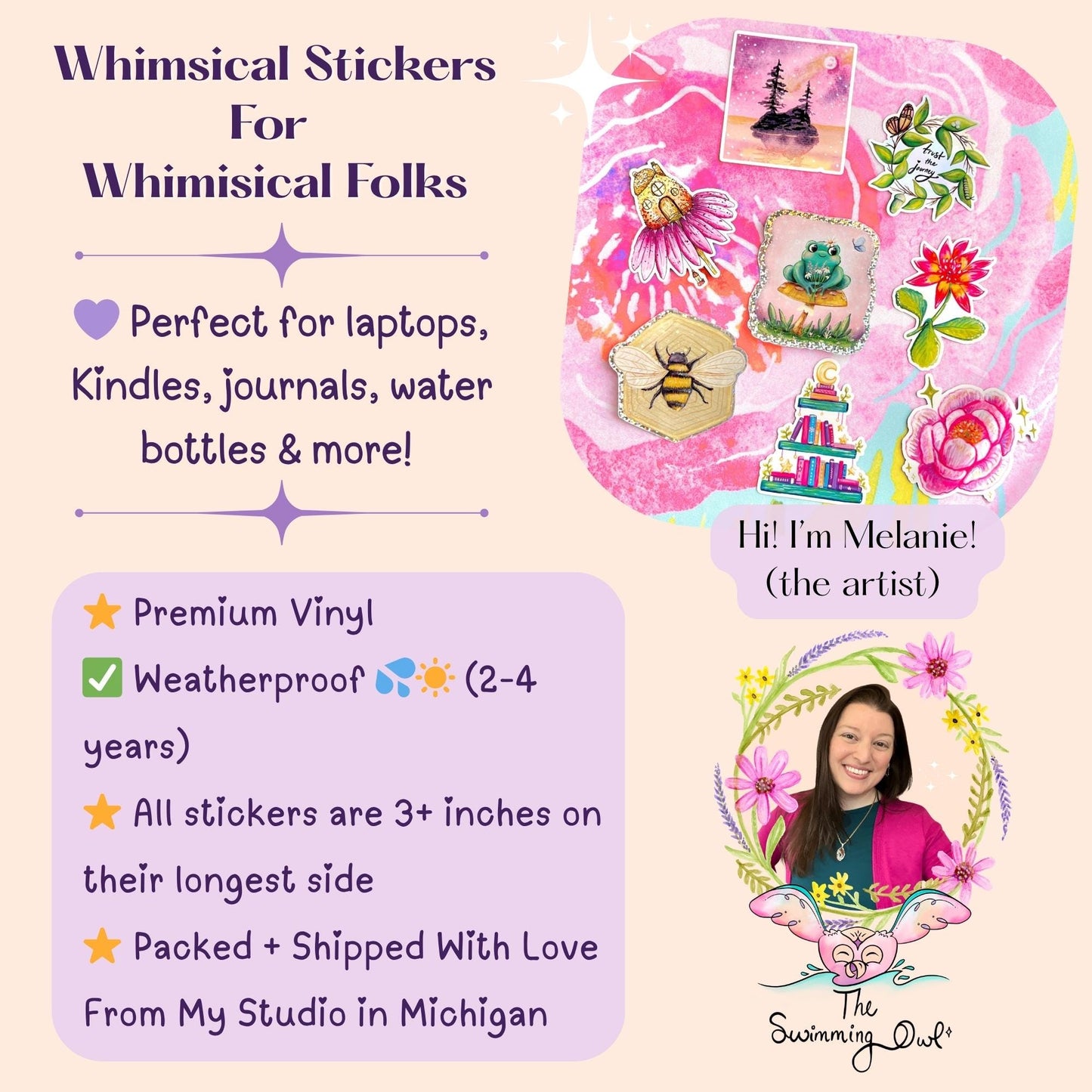 Butterfly Sticker | Trust The Journey