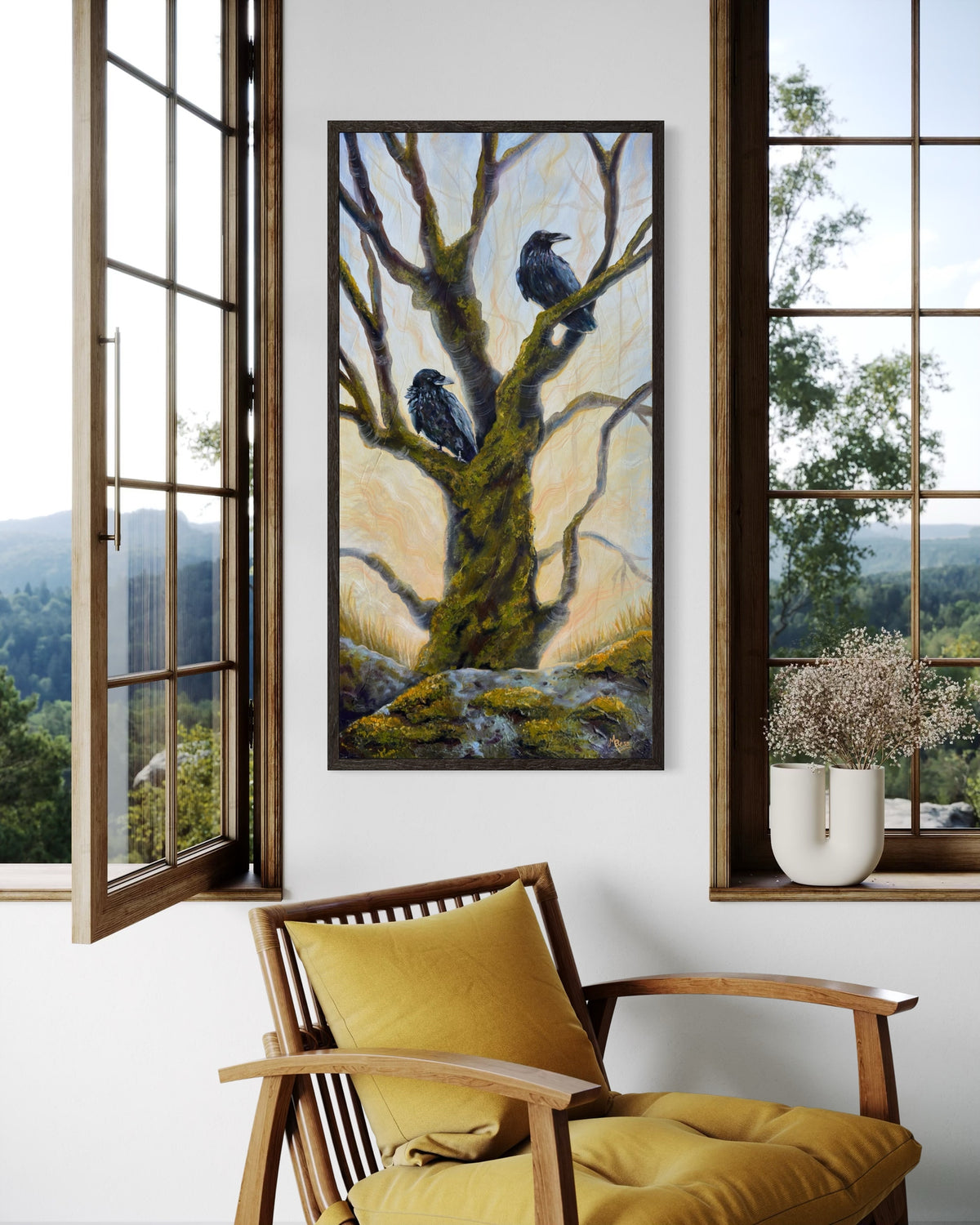 Wilder Together Ravens Fine Art Print