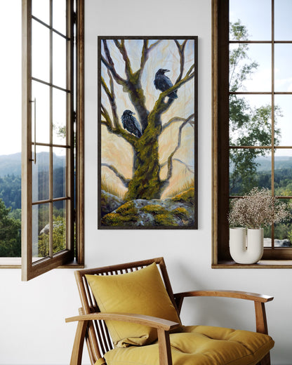 Wilder Together Ravens Fine Art Print