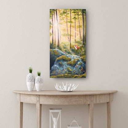 Her Wild Woodland - 12x24 Inches on Canvas