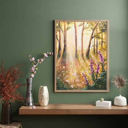 Evening Meadow Fine Art Print