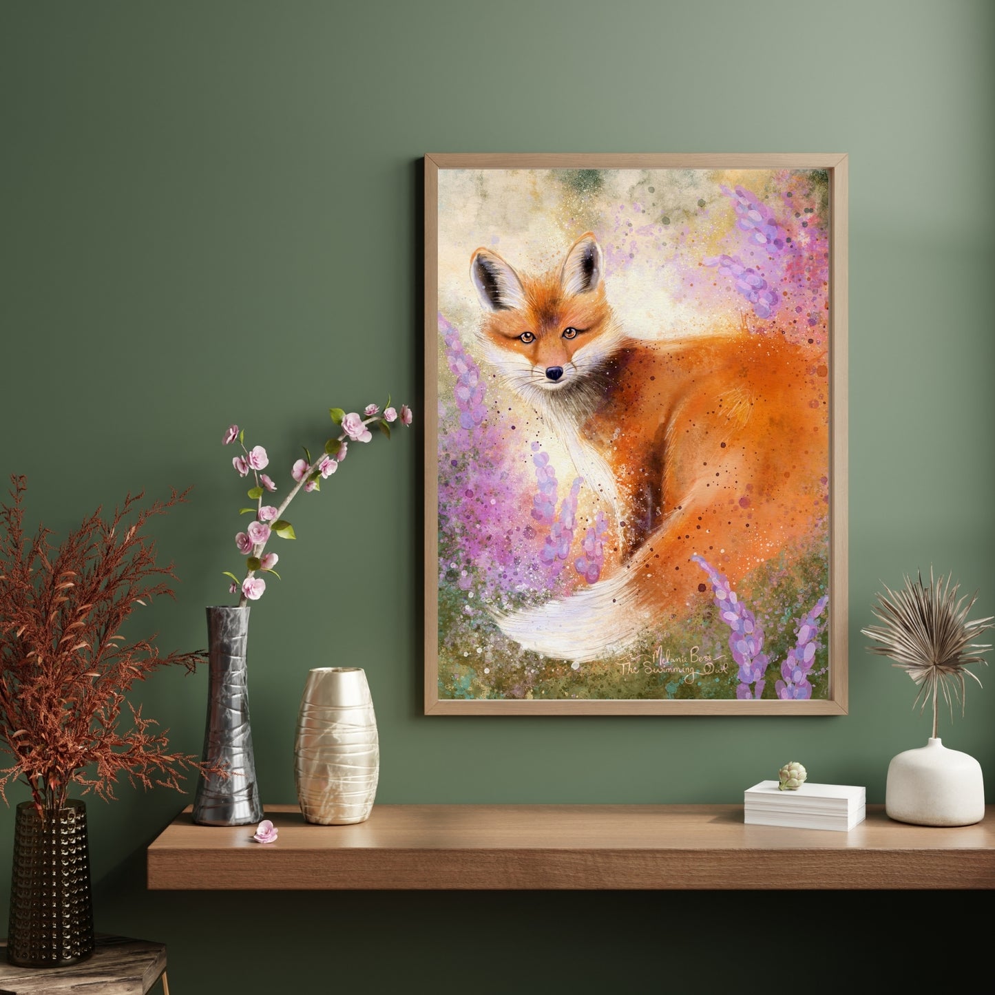 Whimsical Fox Fine Art Print