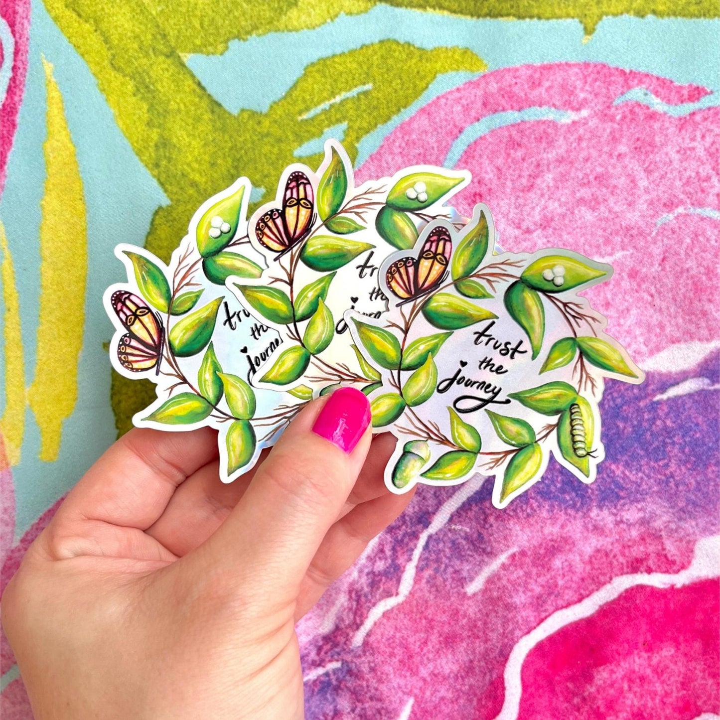 Butterfly Sticker | Trust The Journey