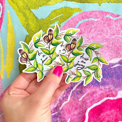 Butterfly Sticker | Trust The Journey