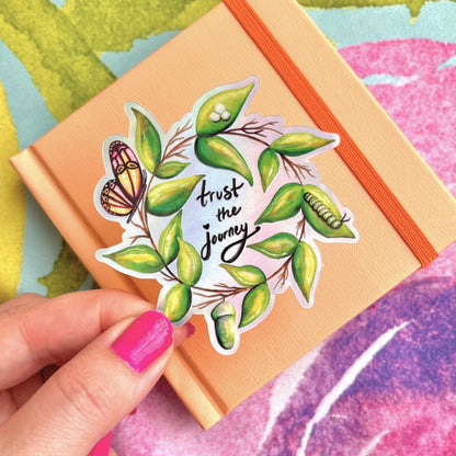 Butterfly Sticker | Trust The Journey