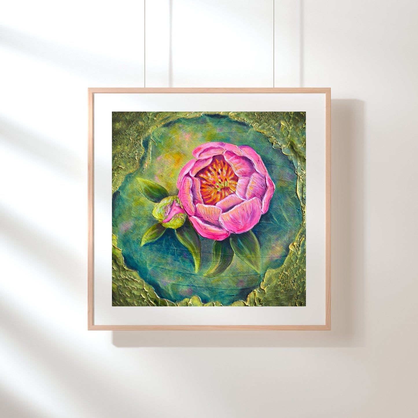 Beauty And The Moss Fine Art Print